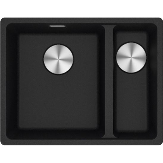 Set mitigeur de cuisine Franke Vital Semi-Pro 120.0621.313, évier en granit Franke Maris 125.0687.265