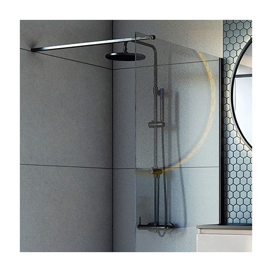 Set ensemble de douche Oltens Molle 36504300, bec pour mitigeur Oltens Numa 39106300