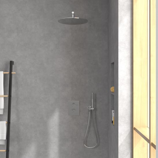 Set mitigeur bain-douche Villeroy & Boch Universal Taps & Fittings TVD00065300061, élément encastré de mitigeur Villeroy & Boch Universal Taps & Fittings TVD00065100000, TVC00040120061, TVC00045800061, TVC00045351061, TVC00045600061, TVS10900300061, TVC00