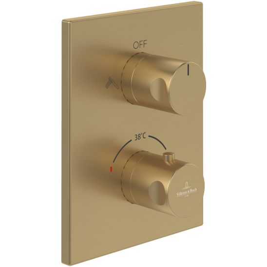 Set mitigeur bain-douche Villeroy & Boch Universal Taps & Fittings TVD00065300076, douche à effet de pluie Villeroy & Boch Universal Showers TVC00000100076, TVD00065100000, TVS10900600076, TVC00045800076, TVC00045351076, TVC00045600076, TVC00003500076