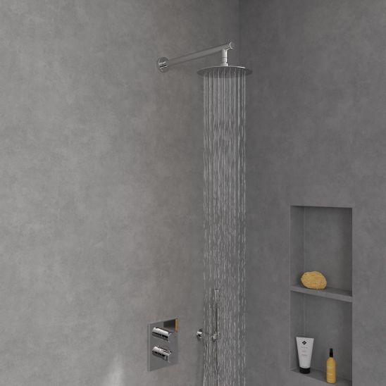 Set mitigeur bain-douche Villeroy & Boch Universal Taps & Fittings TVD00065300061, élément encastré de mitigeur Villeroy & Boch Universal Taps & Fittings TVD00065100000, TVC00040120061, TVC00045800061, TVC00045351061, TVC00045600061, TVS10900300061, TVC00