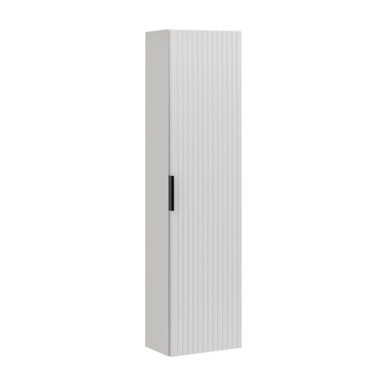 Zestaw Comad Adel White szafka 80x46 cm podumywalkowa wisząca biała z blatem, umywalką, szafką boczną i lustrem SET -ADW B 80 CM ANNA 2