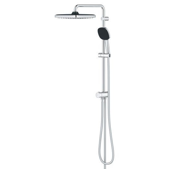 Set ensemble de douche Grohe Vitalio Comfort 26698001, mitigeur de douche Grohe Start Edge 24197001