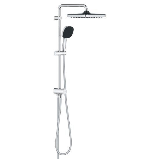 Set ensemble de douche Grohe Vitalio Comfort 26698001, mitigeur de douche Grohe Start Edge 24197001