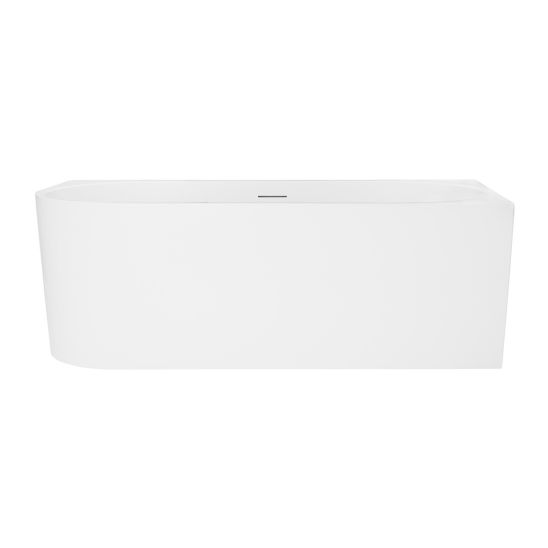 Set baignoire d’angle Oltens Delva 11006000, couvercle en liège Oltens 09002000