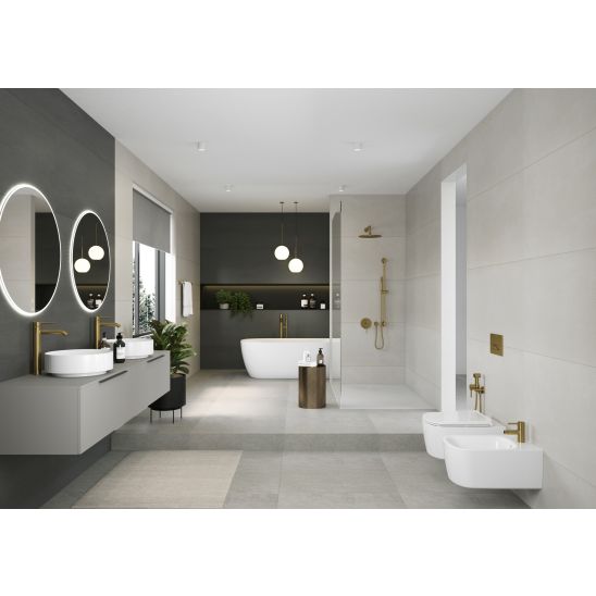 Set mitigeur bain-douche Kludi Bozz 38759N076, douche à effet de pluie Kludi A-QA 64325N0-00, 66514N0-00, 88022, 39120N0-00, 61071N0-00, 60547N0-00