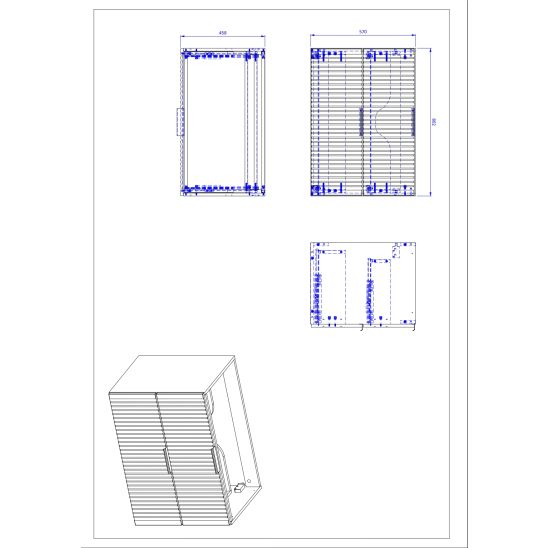 Set armoire Comad Xilo XILO BLACK WOTAN 82-80-D-2S, plan de travail suspendu Comad Nature Wotan NATURE WOTAN 89-80-46 M