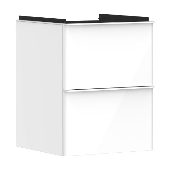 Set armoire Hansgrohe Xelu Q 54019700, lavabo Hansgrohe Xelu Q 61012450