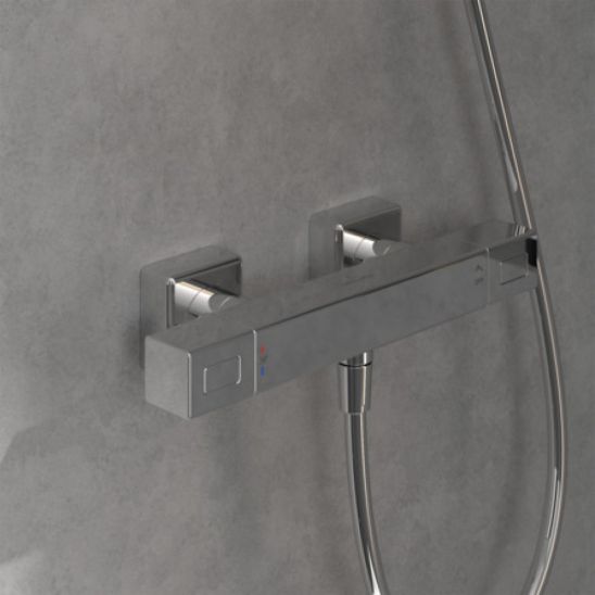 Set mitigeur de douche Villeroy & Boch Universal Taps & Fittings TVS00001800061, ensemble de douche Villeroy & Boch Verve Showers TVS10900700061