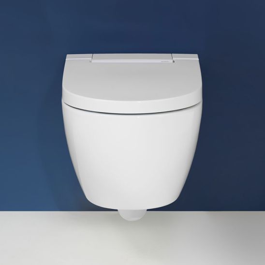 Set toilette lavante Geberit AquaClean 146.350.01.1, châssis encastré Geberit Duofix 111.003.00.2, 111.815.00.1