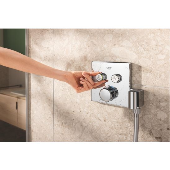 Set ensemble de douche Grohe Precision Smartcontrol 34876000, produit nettoyant pour chrome Grohe 48166000