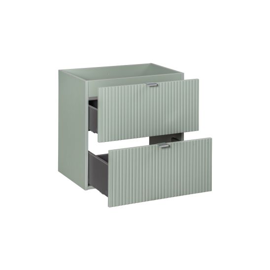 Set armoire Comad Line Reed Green LINE REED GREEN D 82-60-2S, lavabo Comad Dance White UM-2060RB DANCE 60-DP