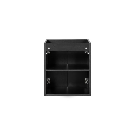 Set armoire Comad Nova Black NOVA BLACK D2 82-50-2D, plan de travail Comad Nova Black NOVA BLACK B 89-50