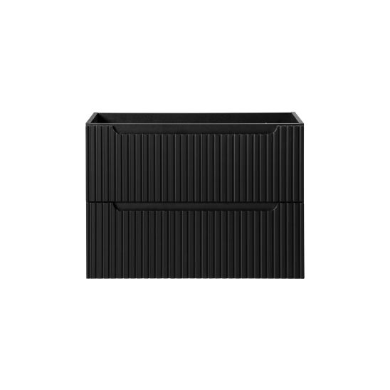 Set armoire Comad Nova Black NOVA BLACK D2 82-80-2S, lavabo Comad Beyond BEYOND 5 BLACK ( E-6564 ), NOVA OAK A 89-80