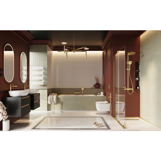 Set kit de montage Excellent Ortigo KAEX.5012.1014.GL, porte de douche Excellent Ortigo KAEX.5007.01.1200.LP2/2, KAEX.5007.01.1200.LP1/2, KAEX.5022.GL, KAEX.5022800
