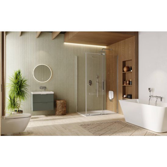 Set kit de montage Excellent Ortigo KAEX.5012.1014.BL, paroi de douche Excellent Ortigo KAEX.5022900, KAEX.5007.01.1200.LP2/2, KAEX.5007.01.1200.LP1/2, KAEX.5022.BL