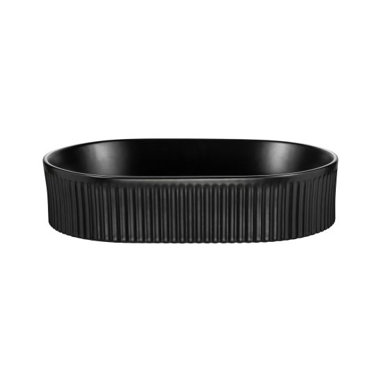 Set armoire Comad Nova Black NOVA BLACK D2 82-80-2S, lavabo Comad Beyond BEYOND 5 BLACK ( E-6564 ), NOVA OAK A 89-80
