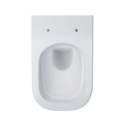 Set cuvette de WC Oltens Hadsel 42039000, abattant de WC Oltens Hadsel 45118000