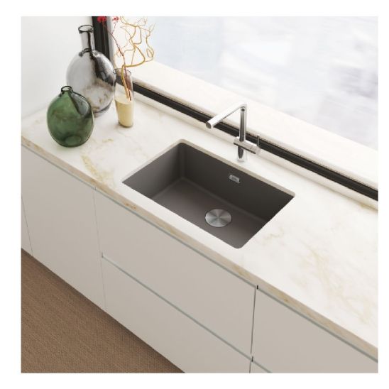 Set évier en granit Franke Maris 125.0716.376, mitigeur de cuisine Franke Lina 115.0626.022