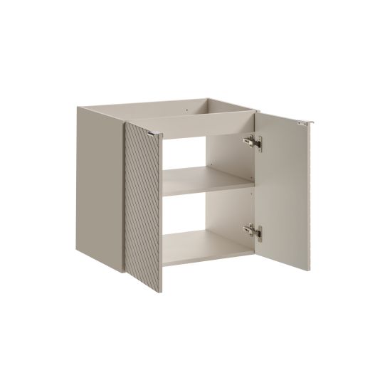 Set armoire Comad Viva Cashmere VIVA CASHMERE 82-60-2D, plan de travail Comad Nova Cashmere NOVA CASHMERE 89-60