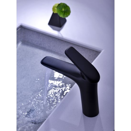 Set armoire Comad Dorothy Ristretto DOROTHY RISTRETTO 82-60-46-2S, lavabo Comad Go GO60/DP-8095, NIAGARA UM 03 BLACK 86001B