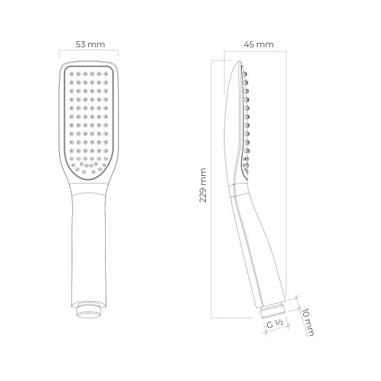 Set mitigeur bain-douche Oltens Hadsel 34108300, douche à effet de pluie Oltens Vann 37008300, 39403300, 39306300, 37200300, 37111300