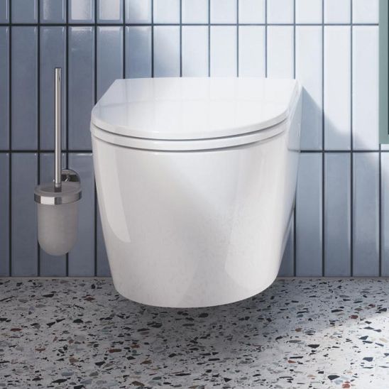 Set cuvette WC avec abattant à descente lente Grohe Start 103848SH00, châssis encastré Grohe Solido 38971000, 38966KV0