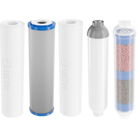Set kit de filtre à osmose inverse USTM RO6 RO6WFUYOUNG, cartouche filtrante pour système d'osmose inverse USTM SET15