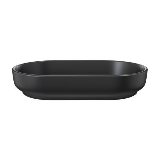 Set armoire Comad Xilo XILO BLACK WOTAN 82-80-D-2S, lavabo Comad River 2 RIVER 2 BLACK MATT UN 55 ( E-6594 ), NATURE WOTAN 89-80-46 M