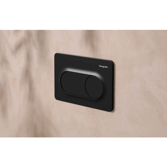 Set cuvette WC avec abattant à descente lente Hansgrohe GladeLake S 60309450, châssis encastré Hansgrohe iFrame universal 01022180, 66002670