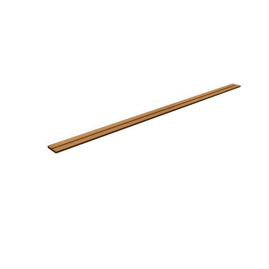 Set couvercle de drain linéaire Oltens Langan Slim 30017610, grille d’évacuation linéaire Oltens Langan Slim 30013300