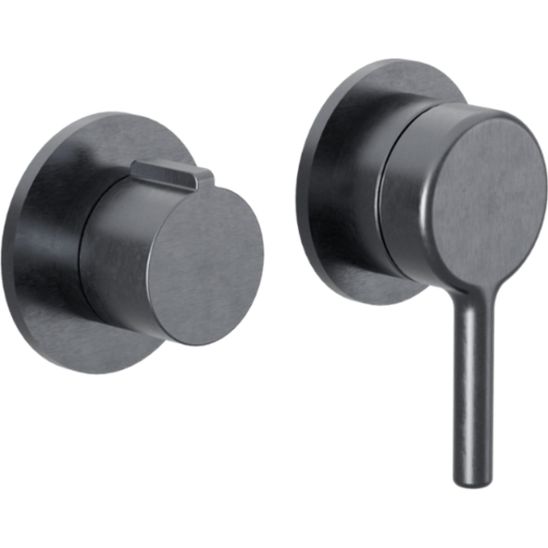 Set mitigeur bain-douche Excellent Pi AREX.1240AB, raccord de tuyau avec poignée Excellent Pi AREX.1241AB, AREX.1243AB, AREX.SH.023AB