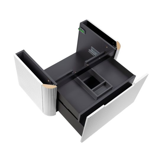 Set armoire Oltens Hamnes 60023000, plan de travail suspendu Oltens Hamnes 63013000