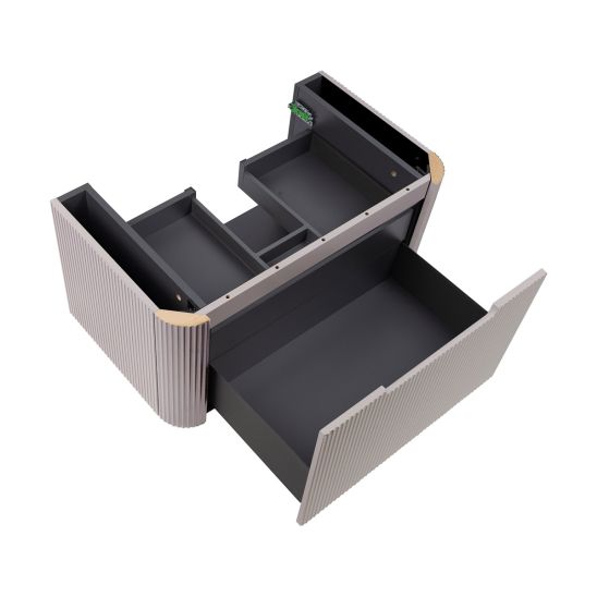 Set armoire Oltens Hamnes 60023900, plan de travail suspendu Oltens Hamnes 63013060