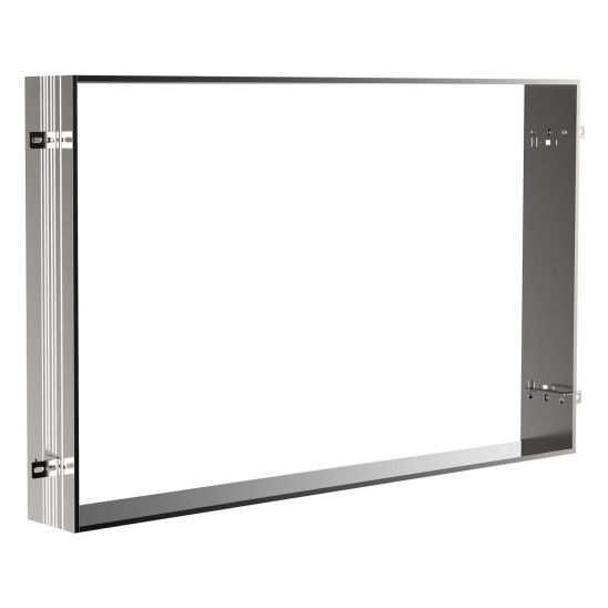 Set armoire Kronenbach Cube 2.0 KB100207CR, cadre pour installation de miroir encastré Kronenbach Cube 2.0 NU1000032NU