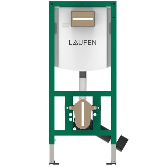 Set cuvette WC avec abattant à descente lente Laufen Pro A H8669560000001, châssis encastré Laufen Ineo H9201140000001