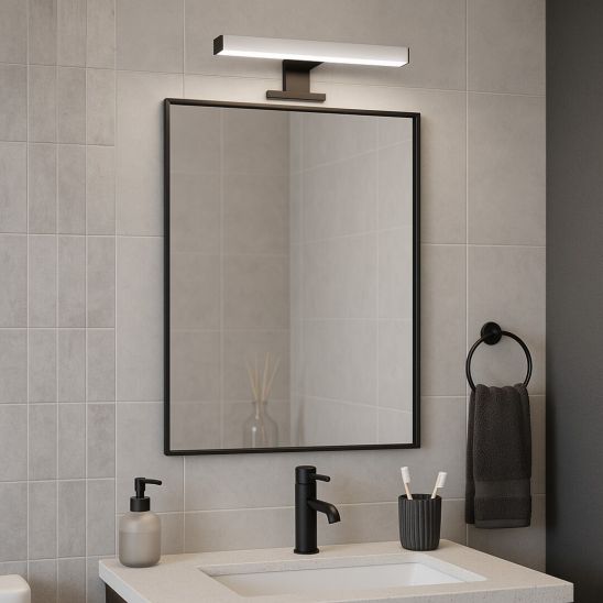 Set miroir Dubiel Vitrum Luis 5905241012834, applique murale Rabalux Oliro 75051