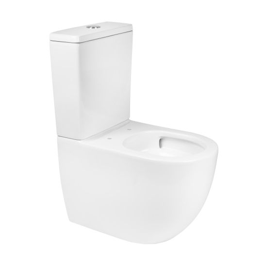 Set cuvette de WC compacte Oltens Hamnes 44501000, abattant de WC Oltens Hamnes 45111000