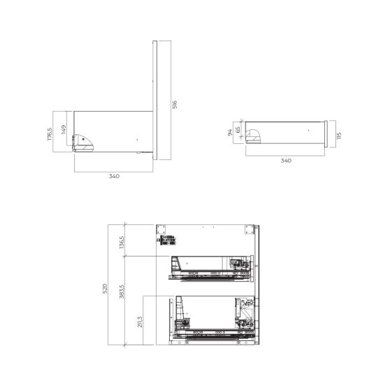 Set armoire Oltens Lun 60032060, lavabo Oltens Stila 40000900