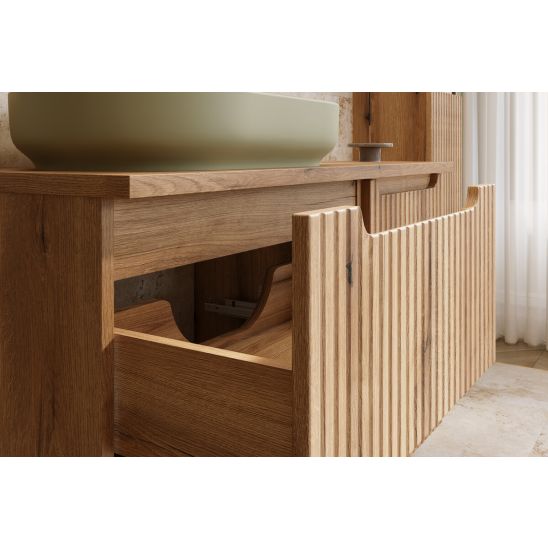 Set armoire Comad Nova Coast Evoke NOVA COAST EVOKE 82-80-40-2S, lavabo Comad Sky 3 SKY 3 80CM DP (E-8099-3-80)