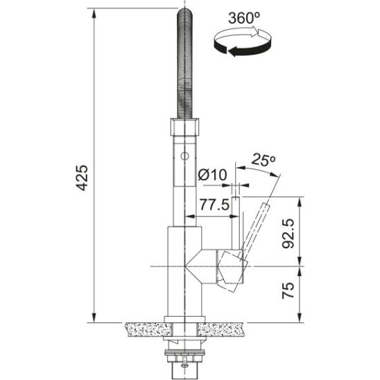Set évier en acier inoxydable Franke Box 127.0453.656, mitigeur de cuisine Franke Smart Glenda 115.0747.475, 112.0717.084