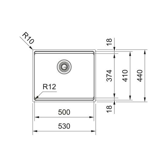 Set évier en acier inoxydable Franke Box 127.0749.858, mitigeur de cuisine Franke Eos 115.0590.045