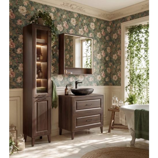 Set armoire Comad Dorothy Ristretto DOROTHY RISTRETTO 82-60-46-2S, plan de travail suspendu Comad Dorothy Ristretto RISTRETTO 89-60-46 M
