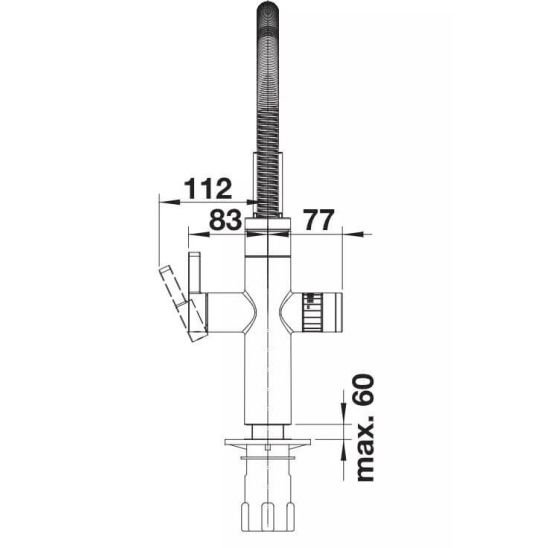 Set unité de base Blanco Drink Soda 527633, batterie pour filtre à eau Blanco Evol-S Pro 526254