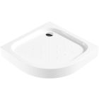 Set cabine de douche Deante Funkia KYP_451K, receveur de douche semi-circulaire Deante Standard New KTA_053B