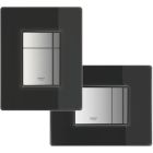 Set bouton de chasse d'eau Grohe Skate 38845KS0, châssis encastré Grohe Rapid SL 38539001