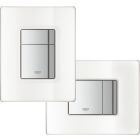 Set bouton de chasse d'eau Grohe Skate 38845LS0, châssis encastré Grohe Rapid SL 38539001