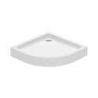 Set cabine de douche Cersanit Moduo S162-010, receveur de douche semi-circulaire Cersanit Tako S204-004