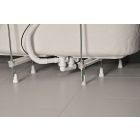 Set baignoire d’angle Ravak Gentiana CG01000000, siphon de baignoire Viega Simplex 495121, GPX2240020