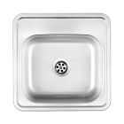 Set mitigeur de cuisine Deante Narcyz BDN_071M, évier en acier inoxydable Deante Techno ZMU_0100